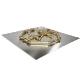 Octagonal Brass Burner/Square Plate - CFBO280